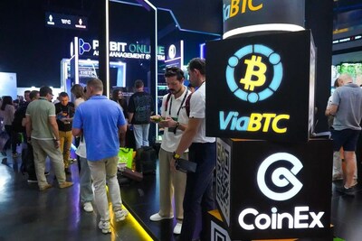 ViaBTC’s booth at Blockchain Life 2025 attracted global miners and crypto enthusiasts, showcasing its upgraded Collateral-Pledged Loan service and mining ecosystem. ViaBTC’s booth at Blockchain Life 2025 attracted global miners and crypto enthusiasts, showcasing its upgraded Collateral-Pledged Loan service and mining ecosystem.