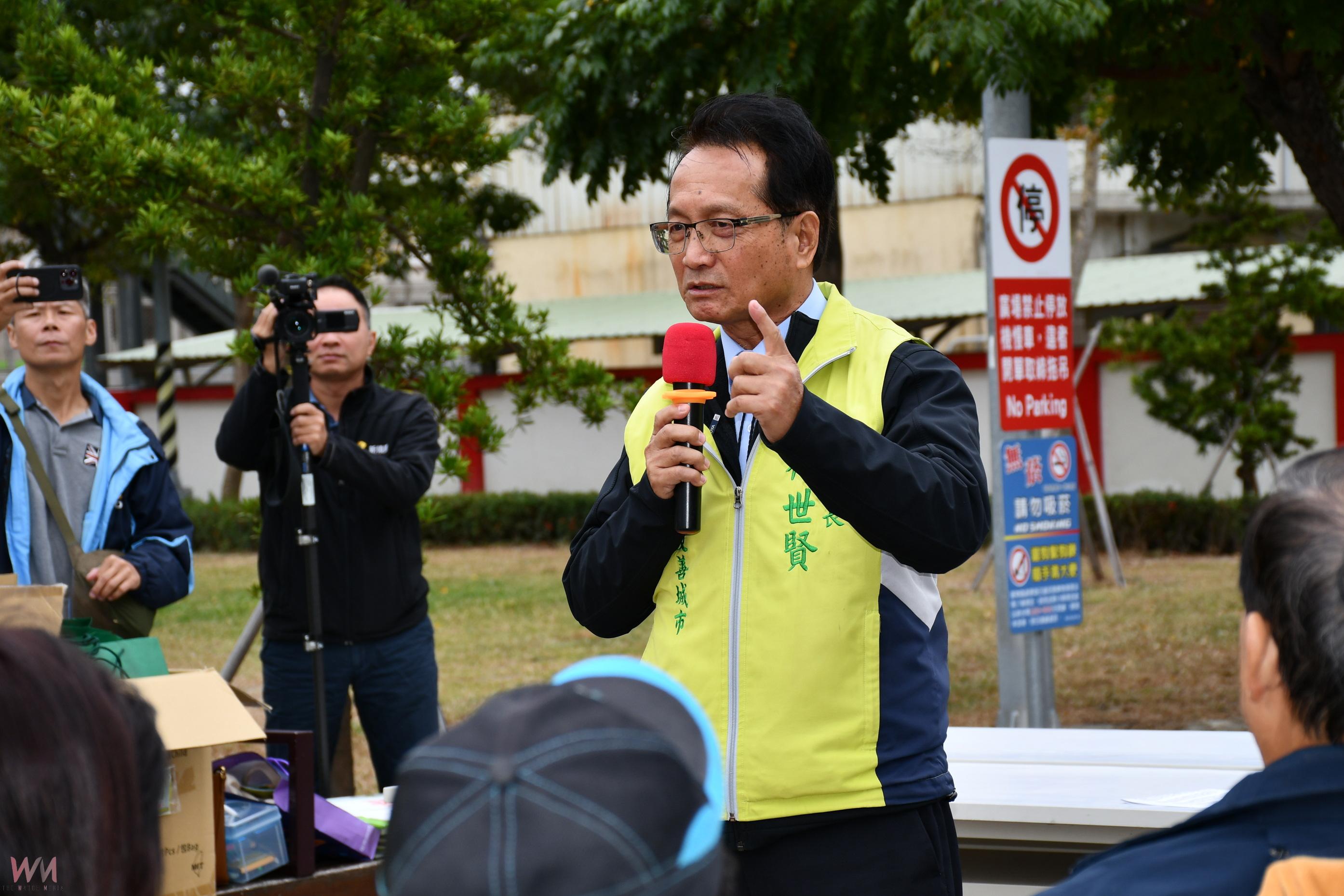 （有影片）／林世賢挺里鄰長：建設經費加倍、每月補助1,200元 - https://www.watchmedia01.com